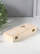 Шкатулка для росписи дерево «Эйфелева башня», для творчества, декора, 3.5×19.2×7.2 см - Фото 14