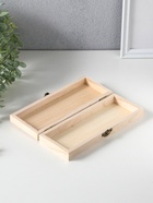 Шкатулка для росписи дерево «Эйфелева башня», для творчества, декора, 3.5×19.2×7.2 см - Фото 15