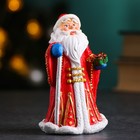 Фигура "Дед Мороз в красной шубе" 8х6х12см - фото 8739055