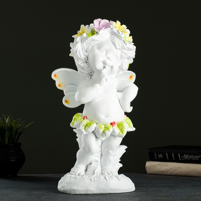 Фигура "Ангел в цветах" 42см - Фото 1