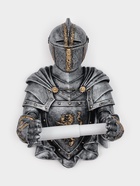 Держатель для туалетной бумаги «Рыцарь», 18×22×32 см, хром - Фото 1