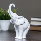 Фигура "Слон" белый, 15х8х18см - Фото 2