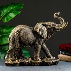 Фигура "Слон" бронза, 43х18х35см - Фото 2