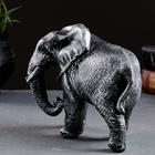 Фигура "Слон африканский" серебро, 18х7х13см - Фото 2