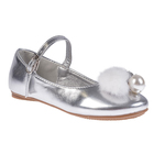 Туфли детские, цвет серебро, размер 27 - Фото 1