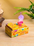 Свеча для торта «Цифра 2», 8×3.75×1 см 3403806