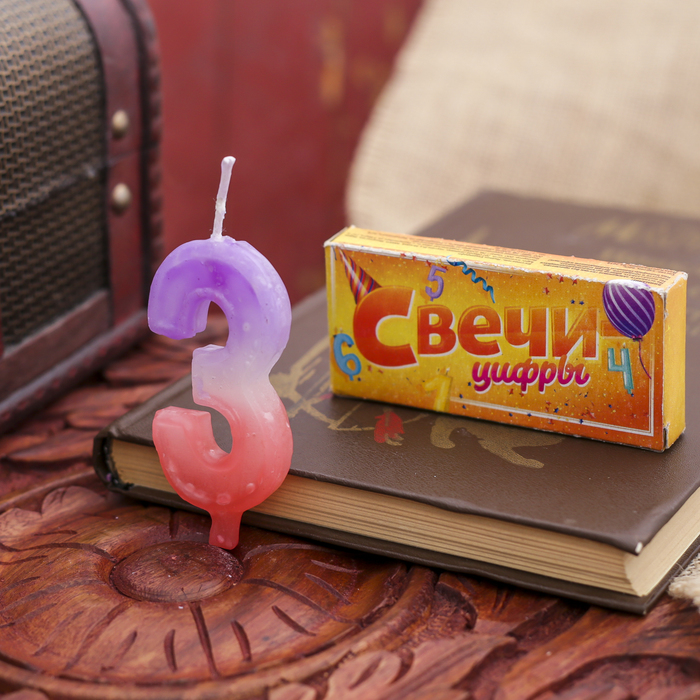Свеча цифра