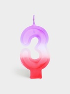 Свеча цифра для торта «3», 8×3.75×1 см 3403807