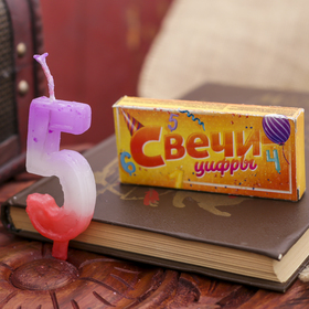 Свеча цифра 