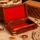 Шкатулка «Узор ромбом», 20×13×6 см, дерево - Фото 2