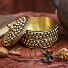 Шкатулка «Королевская», 7×7×5.5 см, латунь - Фото 2