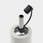 Набор для специй BellaTenero, 5 предметов: солонка, перечница, 2 соусника, на бамбуковой подставке, фарфор, белый - Фото 6