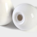 Набор для специй BellaTenero, 3 предмета: солонка 80 мл, перечница 80 мл, сахарница с ложкой 300 мл, фарфор, белый - Фото 9