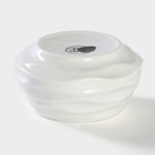 Набор для специй BellaTenero, 5 предметов: солонка 80 мл, перечница 80 мл, сахарница с ложкой 170 мл, на бамбуковой подставке, фарфор, белый - Фото 11