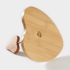 Набор для специй BellaTenero, 5 предметов: солонка 80 мл, перечница 80 мл, сахарница с ложкой 170 мл, на бамбуковой подставке, фарфор, белый - Фото 15