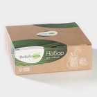 Набор для специй BellaTenero, 5 предметов: солонка 80 мл, перечница 80 мл, сахарница с ложкой 170 мл, на бамбуковой подставке, фарфор, белый - Фото 16