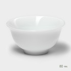 Набор фарфоровый сервировочный на бамбуковой подставке BellaTenero, 5 предметов: 3 соусника, палочки, подставка - Фото 4