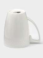 Набор кружек BellaTenero, 300 мл, 4 шт., на бамбуковой подставке, фарфор, белый - Фото 4