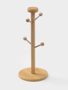 Набор кружек BellaTenero, 300 мл, 4 шт., на бамбуковой подставке, фарфор, белый - Фото 5