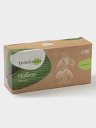 Набор кружек BellaTenero, 300 мл, 4 шт., на бамбуковой подставке, фарфор, белый - Фото 6