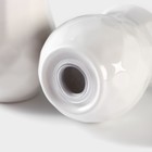 Набор для специй BellaTenero, 3 предмета: солонка 150 мл, перечница 150 мл, сахарница с ложкой 300 мл, на бамбуковой подставке, фарфор, белый - Фото 6