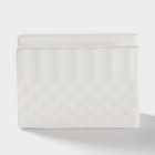 Набор для специй BellaTenero, 4 предмета: солонка 110 мл, перечница 110 мл, салфетница, на бамбуковой подставке, фарфор, белый - Фото 9