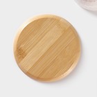 Набор чайный BellaTenero, 6 предметов: 2 чашки 350 мл, 2 деревянных блюдца d=12 см, 2 ложки, на бамбуковой подставке, керамика, белый - Фото 7