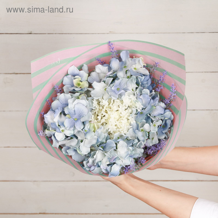 Пергамент для цветов «С любовью», 50 × 70 см - Фото 1