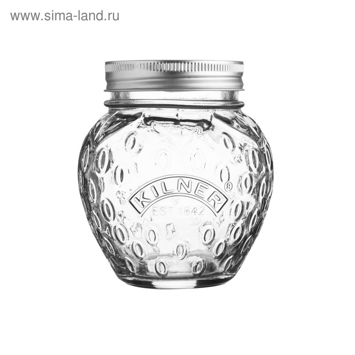 Банка для заготовок Kilner, 400 мл, клубника - Фото 1