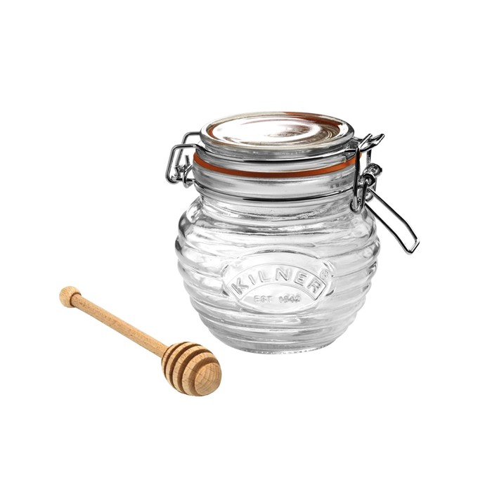 Банка с ложкой для мёда Kilner