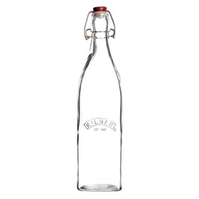 Бутылка Kilner Clip Top, квадратная, 1 л