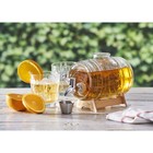 Диспенсер для напитков Kilner Barrel на подставке, 1 л, в подарочной упаковке - Фото 14