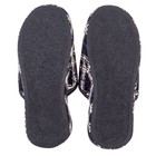 Тапочки детские TinGo, размер 37, чёрные - Фото 3