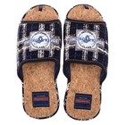 Тапочки детские, цвет чёрный, размер 39 - Фото 1