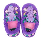 Тапочки детские, цвет фиолетовый, размер 29 - Фото 1