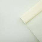 Бумага креп, простой, цвет кремовый, 0,5 х 2,5 м - Фото 1
