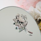 Брошь «Бабочка» мотылёк, цветная в серебре - Фото 3