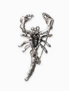Брошь «Скорпион», цвет розово-фиолетовый в черненом серебре - Фото 2