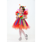 Карнавальный костюм «Бабочка радужная», сделай сам, корсет, ленты, брошки, аксессуары - фото 50965705