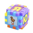 Мозаика-конструктор «ZOO азбука», 66 деталей, пазл, пластик, буквы, по методике Монтессори - фото 8422876