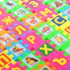 Мозаика-конструктор «ZOO азбука», 66 деталей, пазл, пластик, буквы, по методике Монтессори - Фото 3