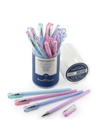 Ручка шариковая BrunoVisconti. FirstWrite. Zefir, синий стержень, узел 0.5 мм, матовый корпус, МИКС - Фото 4