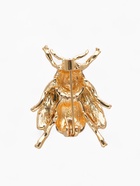 Брошь «Оса» глянцевая, цветная в золоте - Фото 2