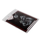 Блокнот-скетчбук А5, 20 листов, на скрепке, Sketchbook black, обложка мелованный картон, блок чёрная бумага 120 г/м2, МИКС - Фото 2