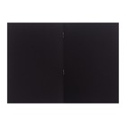 Блокнот-скетчбук А5, 20 листов, на скрепке, Sketchbook black, обложка мелованный картон, блок чёрная бумага 120 г/м2, МИКС - Фото 3