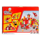Конструктор «Пожарная станция», 90 деталей - Фото 6