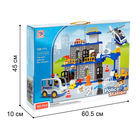 Конструктор «Полицейский участок», 90 деталей - Фото 5