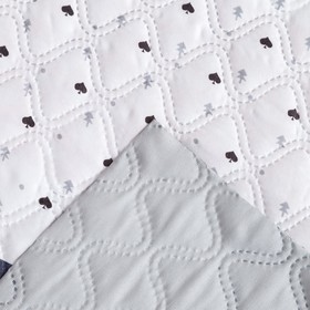 Покрывало «Экономь и Я» Новогодний мишка 2 сп. 180×210 см, микрофайбер, 75 г/м²