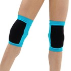 Наколенники для гимнастики и танцев Grace Dance, с уплотнителем, р. XS, 4-7 лет, цвет бирюза/чёрный - Фото 6