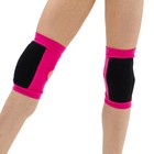 Наколенники для гимнастики и танцев Grace Dance, с уплотнителем, р. XS, 4-7 лет, цвет фуксия/чёрный - Фото 8